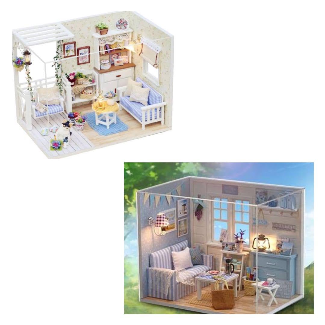 Amazon | DIY HOUSE 智趣屋 ミニチュア ドールハウス | ハウス